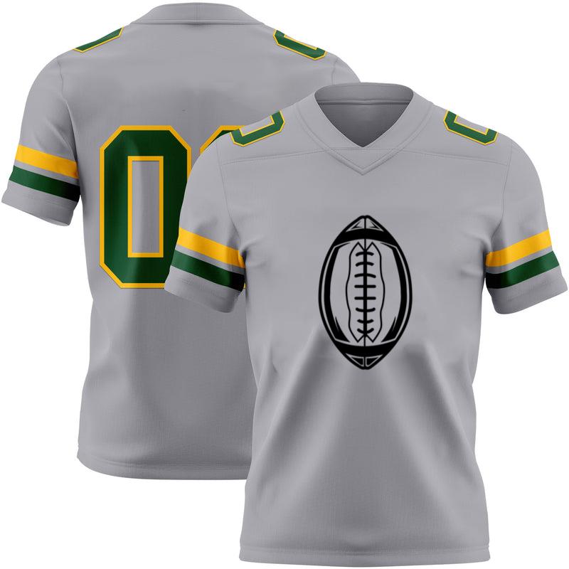American Football Standing High Contrast Football Jersey