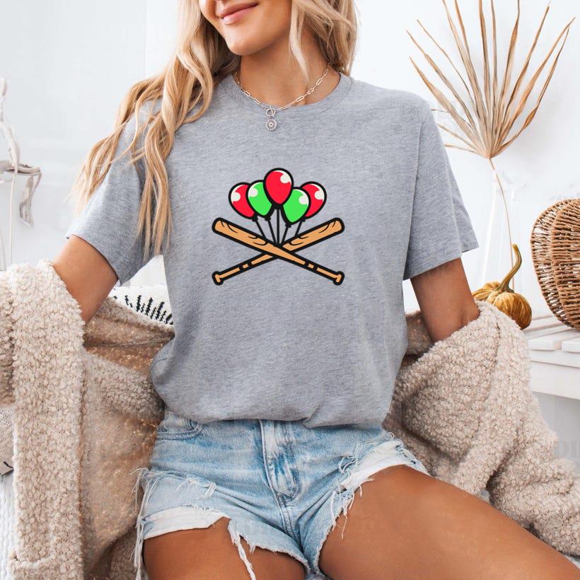 Baseball Bats And Balloons T-Shirt