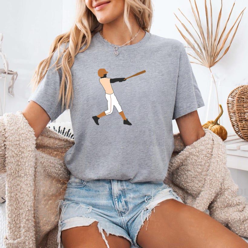 Baseball Batter Silhouette T-Shirt