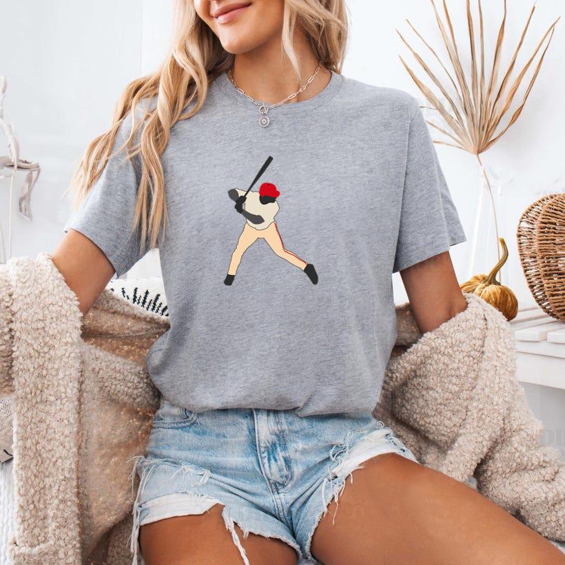 Baseball Batting Silhouette T-Shirt