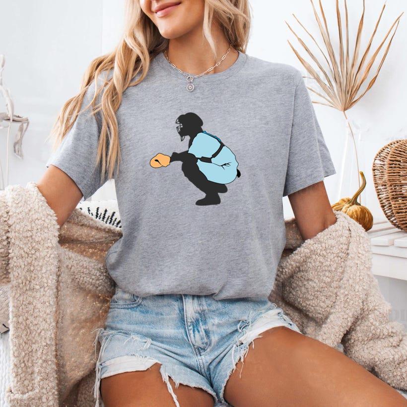 Baseball Keeper Silhouette T-Shirt