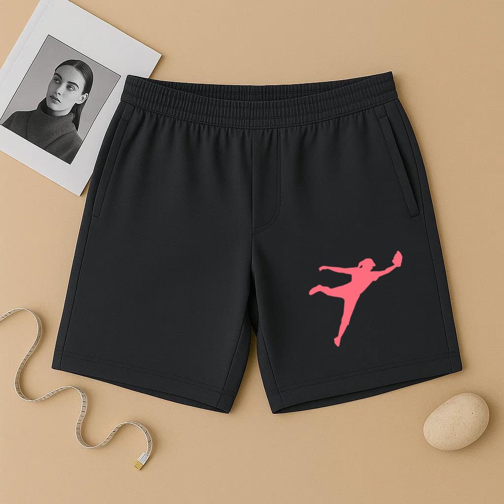 Baseball Player Ballplayer Silhouette Short