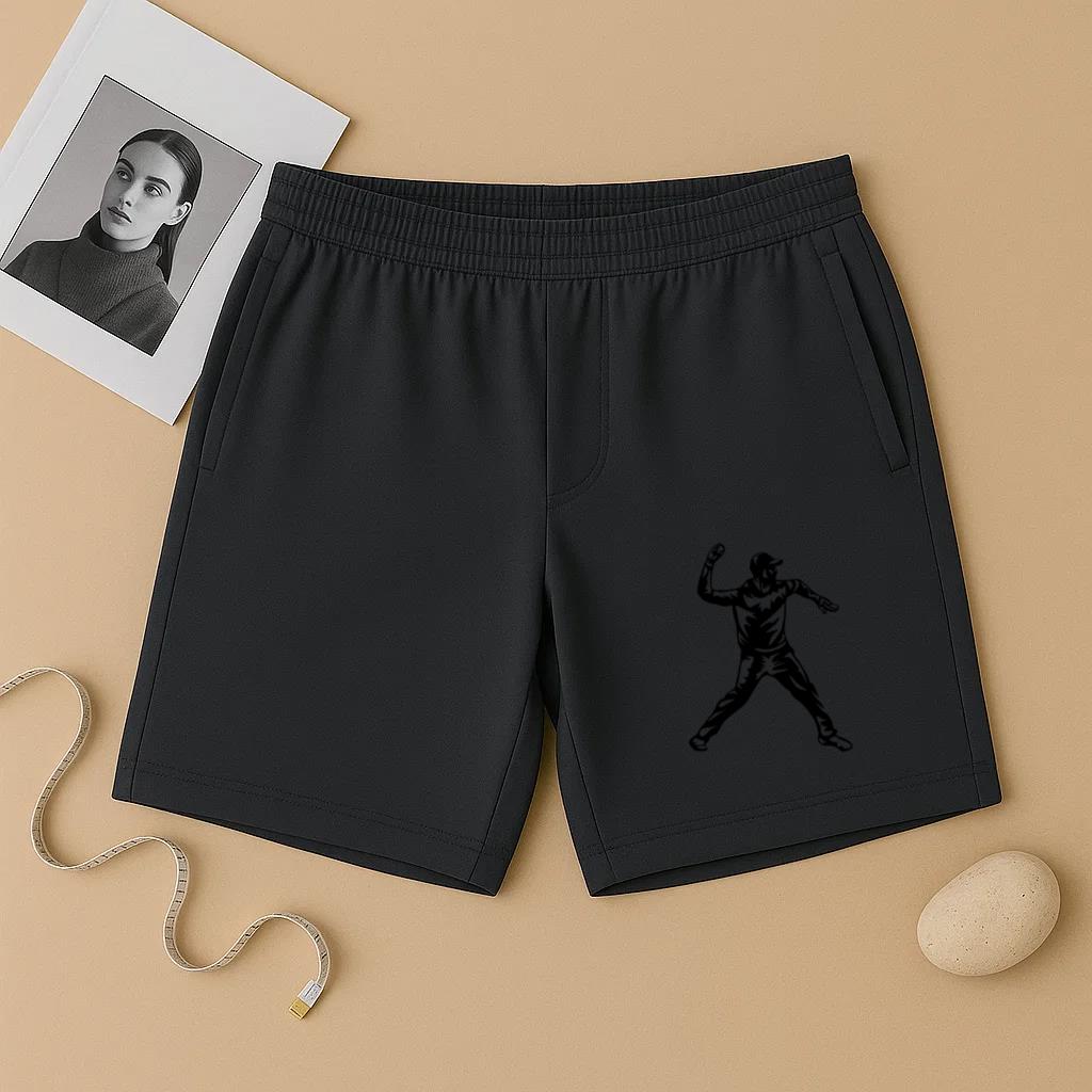 Baseball Player Cut Out Short