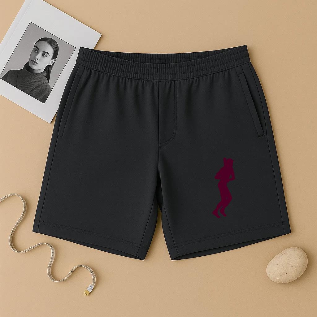 Batting Baseball Silhouette Short